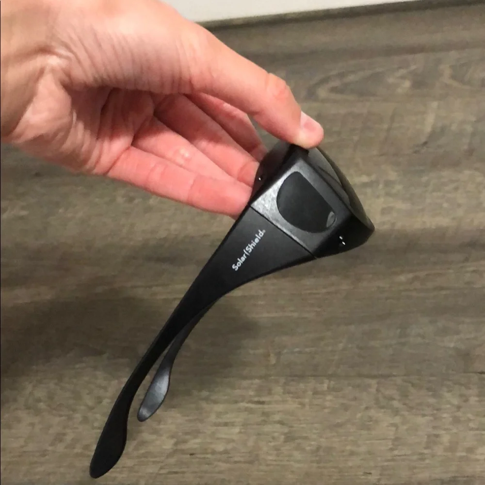 Black Wraparound Safety Glasses with Matte Finish